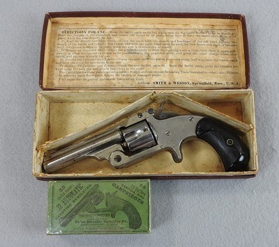 S&W Model 1-1/2 32 Centerfire With The Factory Box