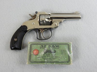 S&W 32 D.A. Second Model Revolver 99% With Remington UMC Black Powder Ammo