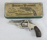 S&W First Model 38 S.A. With Green Picture Box - 1 of 13