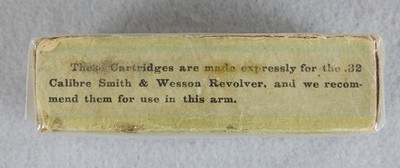 S&W 32 D.A. 3rd Model Plus Early Empty Ammo Box - Image 15 of 17