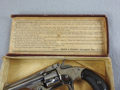 S&W Model 1-1/2 S. A. Revolver, With Brown Factory Box. - Image 2 of 15