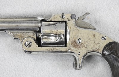 S&W Model 1-1/2 S. A. Revolver, With Brown Factory Box. - Image 4 of 15