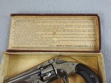 S&W Model 1-1/2 S. A. Revolver, With Brown Factory Box. - 2 of 15