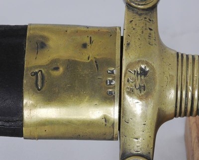 French Model 1831 Foot Soldiers Artillery Sword - Image 3 of 12