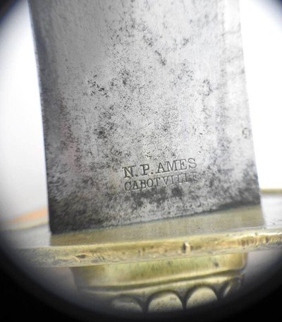 US Model 1841 Naval Cutlass By N.P. Ames - Image 8 of 16
