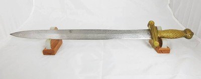 N.P. Ames USN 1843 Inspected Date Sword
