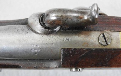 U.S. Aston Model 1842 Percussion 54 Caliber Pistol - Image 7 of 9