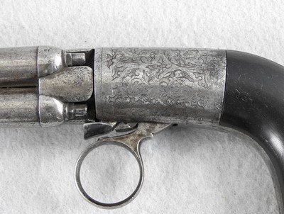 Mariette 4 Barrel, 36 CaliberRing Trigger Pepper Box - Image 11 of 15