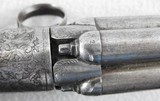 Mariette 4 Barrel, 36 CaliberRing Trigger Pepper Box - Image 4 of 15