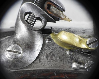 S. North Model 1816 Flintlock Pistol. - Image 5 of 9