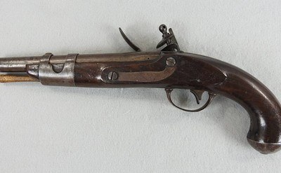 S. North Model 1816 Flintlock Pistol Original - Image 2 of 13