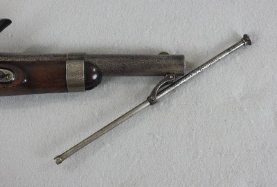 Asa Waters Model 1836 Flintlock Pistol With 1838 Lock - Image 7 of 10