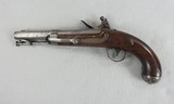 Asa Waters Model 1836 Flintlock Pistol With 1838 Lock - Image 3 of 10
