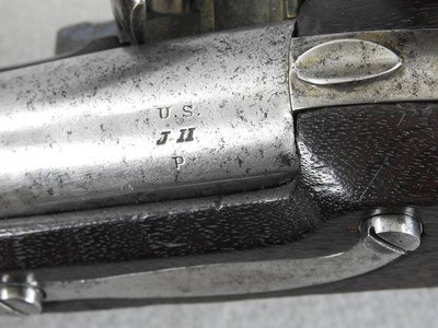 Asa. Waters Model 1836 Flintlock Pistol Made 1841 - Image 7 of 11