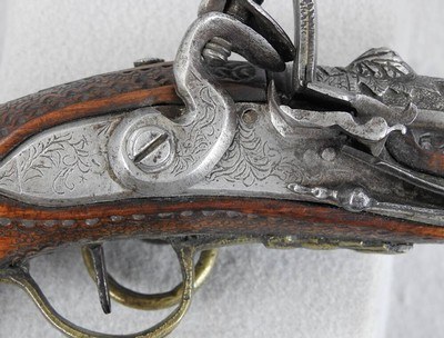 Ottoman Empire Fancy Blunderbuss Pistol - Image 4 of 13