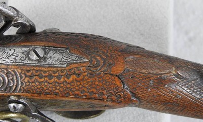 Ottoman Empire Fancy Blunderbuss Pistol - Image 5 of 13