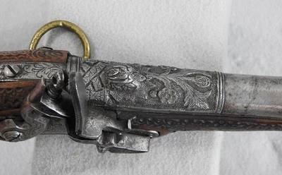 Ottoman Empire Fancy Blunderbuss Pistol - Image 6 of 13