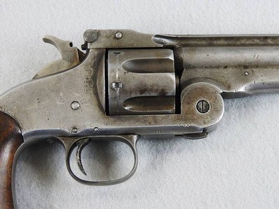 S&W No. 3 Second Model S.A. 44 S&W Russian Model - Image 4 of 11
