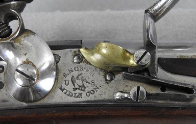 Model 1816 54 Caliber Original flintlock By Simeon North - Image 7 of 13