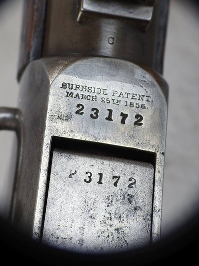 Burnside 5th Model Breech loading Civil War Carbine - Image 10 of 15