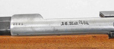 Antique German Model 71/84 Rifle 97% Spandau Arsenal - Image 9 of 21