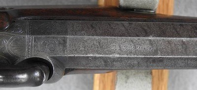 Blissett, 52 Caliber Coat Pistol, Engraved - Image 6 of 14
