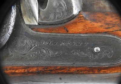 Blissett, 52 Caliber Coat Pistol, Engraved - Image 5 of 14