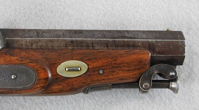 Blissett, 52 Caliber Coat Pistol, Engraved - Image 10 of 14