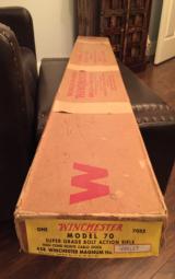 Winchester model 70 African super grade 458 Win Mag - 1 of 12