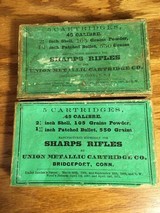 2)UMCCo 45 2 7/8 For SharpsRifles box of 5 - 1 of 7