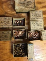Group of Lovell bullets by Sisk and W M Bullets - 3 of 3