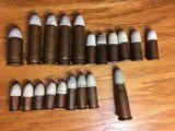Frankfort Arsenal, Henry, collectible rimfire or internal primed cartridges - 1 of 10