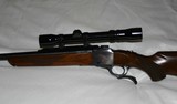 RUGER #1 WITH REDFIELD 2X7 WIDE FIELD SCOPE IN 45/70 - 7 of 10