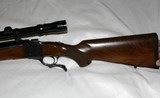 RUGER #1 WITH REDFIELD 2X7 WIDE FIELD SCOPE IN 45/70 - 6 of 10