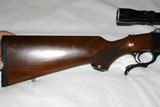 RUGER #1 WITH REDFIELD 2X7 WIDE FIELD SCOPE IN 45/70 - 2 of 10