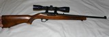 RUGER DELUXE 10/22 WITH SPORTVIEW 4X SCOPE - 1 of 10