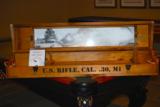 M1 Garand, Iwo Jima Collector rifle and presentation case - 1 of 10