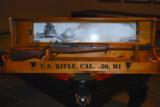 M1 Garand, Iwo Jima Collector rifle and presentation case - 8 of 10