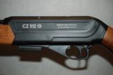 CZ 512. semi auto 22 long rifle New In Box - 2 of 3