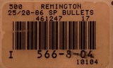 Remington 25-20 86gr. SP bullets - 1 of 2