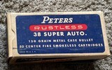 Vintage Peters 38 Super Auto Ammo - 2 of 2