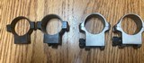 Redfield original and Ruger 77 1” scope rings - 3 of 6