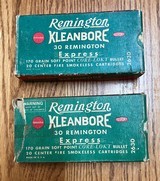 Remington Kleanbore 30 Remington Express - 1 of 5