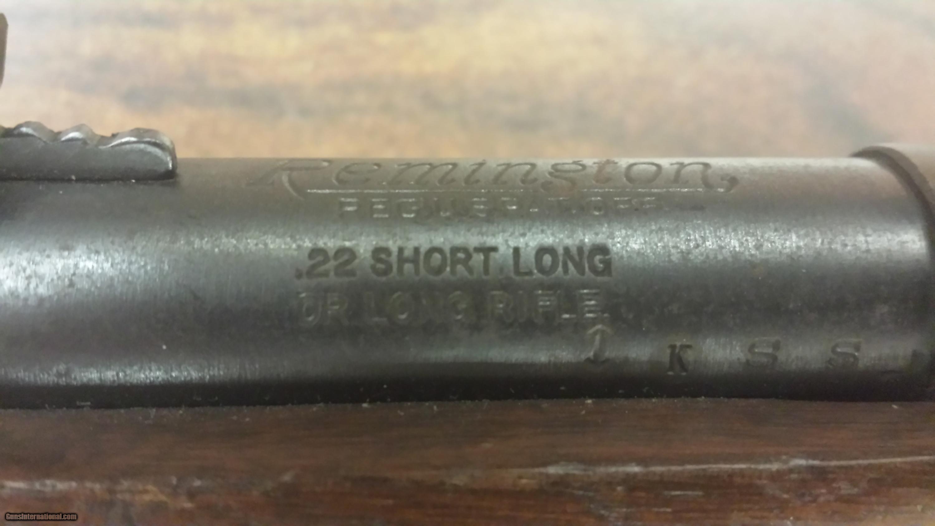 remington sportmaster 512 bolt comes out