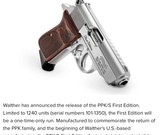 Walther FIRST EDITION PPKS 380 - 8 of 8