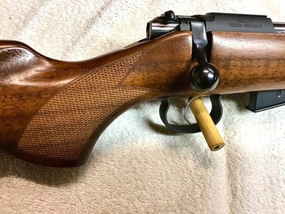 CZ 453 17HMR Varnmit with Fluted Barrel - Image 2 of 13
