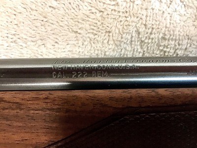 Marlin model 322 222 Remington - Image 9 of 15