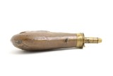 U.S. Common Rifle Powder Flask Dated 1833 Dated 1833 By Robert Dingee, New York - 4 of 6