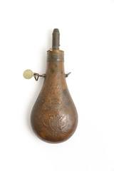 Peace Flask By Batty Dated 1854 Original - 2 of 7