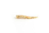 Mermaid Inscribed Horn Powder Measure / Charger - 1 of 3